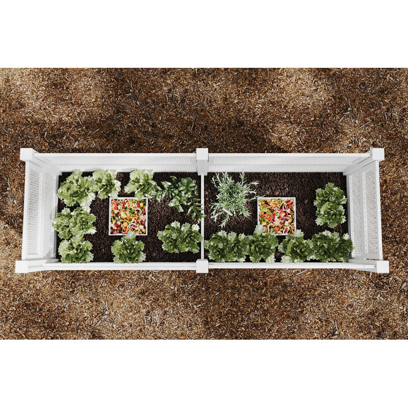 Classic 33" X 97" Keyhole Composting Garden With Fencing
