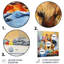 Lions Laundry Duty - Art mural en métal-101155942