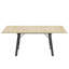 Andrek Extendable Metal Base Dining Table