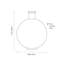 Round Recycled Glass Vase-123297931