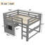 Lit mezzanine pour enfants avec tableau coulissant-484275671-484275666