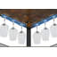 12.7 cm Iron Wine Bar Cabinet-2147082375
