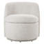 Fauteuil demi-tonneau pivotant Carmelo Estes-90557639