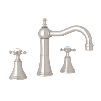 Georgian Era Widespread Lavatory Faucet with Column Spout