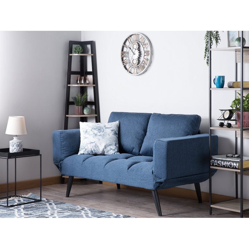 Newtowne 2 Seater Sofa Bed, Navy Blue