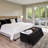 Guedira Faux Leather Upholstered Bench with Flip Top-2096090778