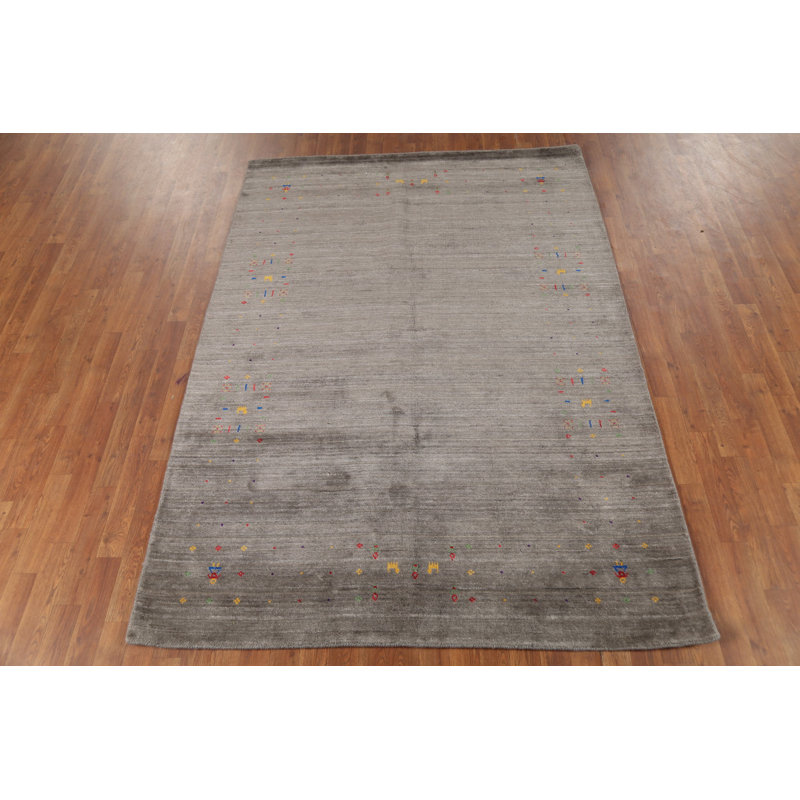 Handmade Tribal Gabbeh Oriental Area Rug 5x8