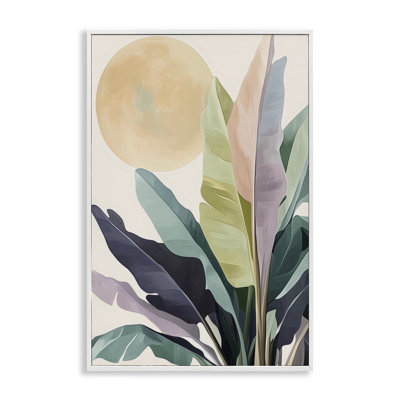 Vous et la lune, estampe numérique, design par Annabelle Hall