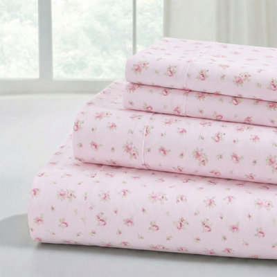 Modern Threads 4-Piece Ultra Soft Microfiber Sheet Set with Deep Pockets in Solids & Prints