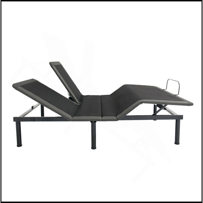 Flex Head Quick Assembly Adjustable Bed Frame With Voice Activated Controls