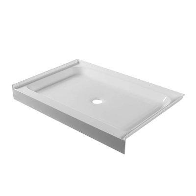 Base de douche simple l 48 po x P 36 po
