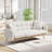 69''Modern Teddy Tufted Convertible Futon Sofa Bed-1463858765