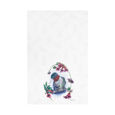 Serviette de cuisine Botanical Hummingbird