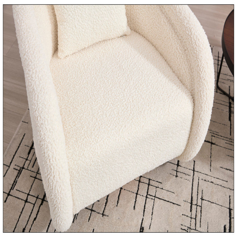 Chaises d'appoint pour le salon, Blanc