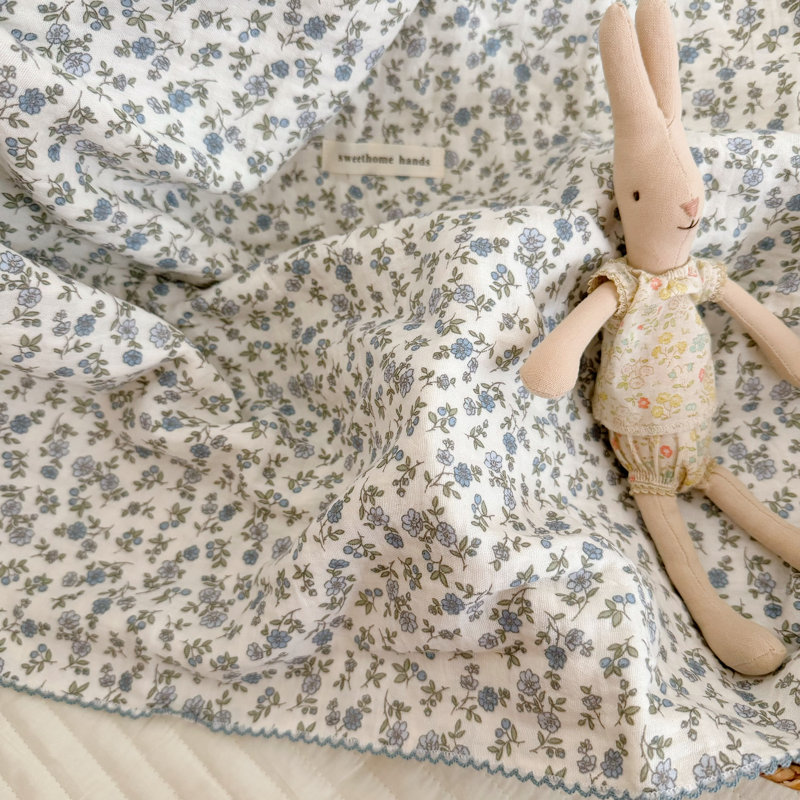 Couverture mignonne pour bébé en coton