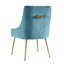 48.3cm H Velvet Upholstered Side Chair-327107087