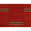 Geometric Area Rug in Red