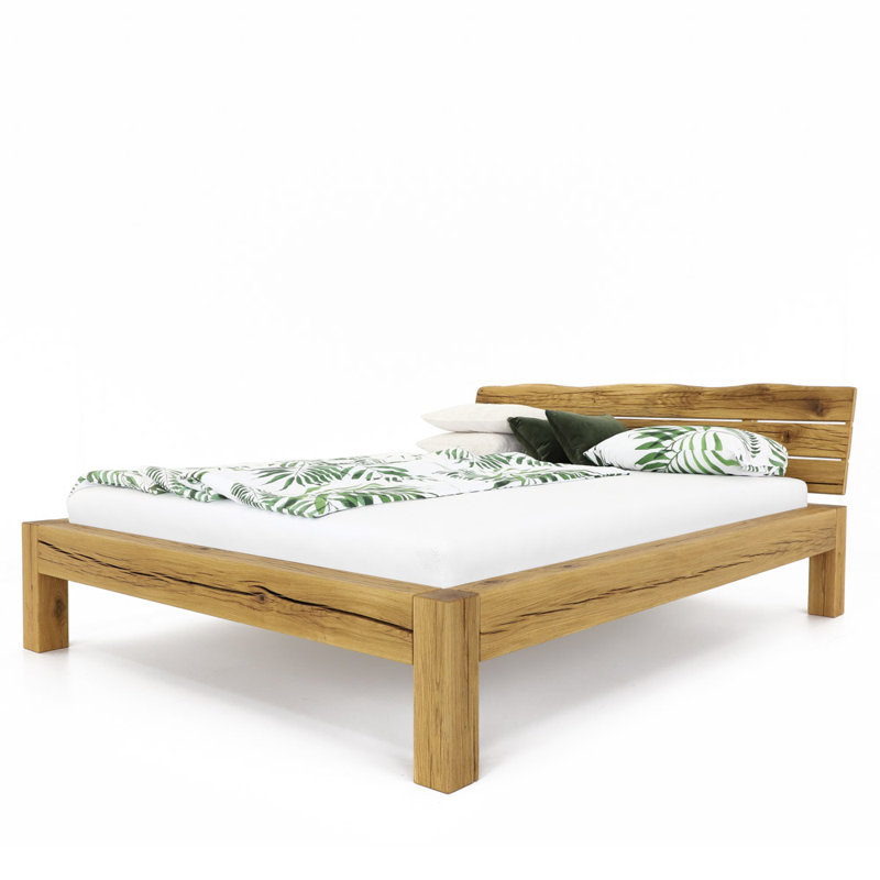 Edenton Solid Wood Bed, European Kingsize (160 x 200cm)