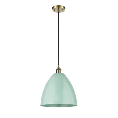 Luminaire suspendu conique à 1 lumière