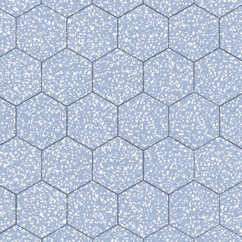 Venice 9" x 10" Porcelain Stone Look Wall & Floor Tile, Sky