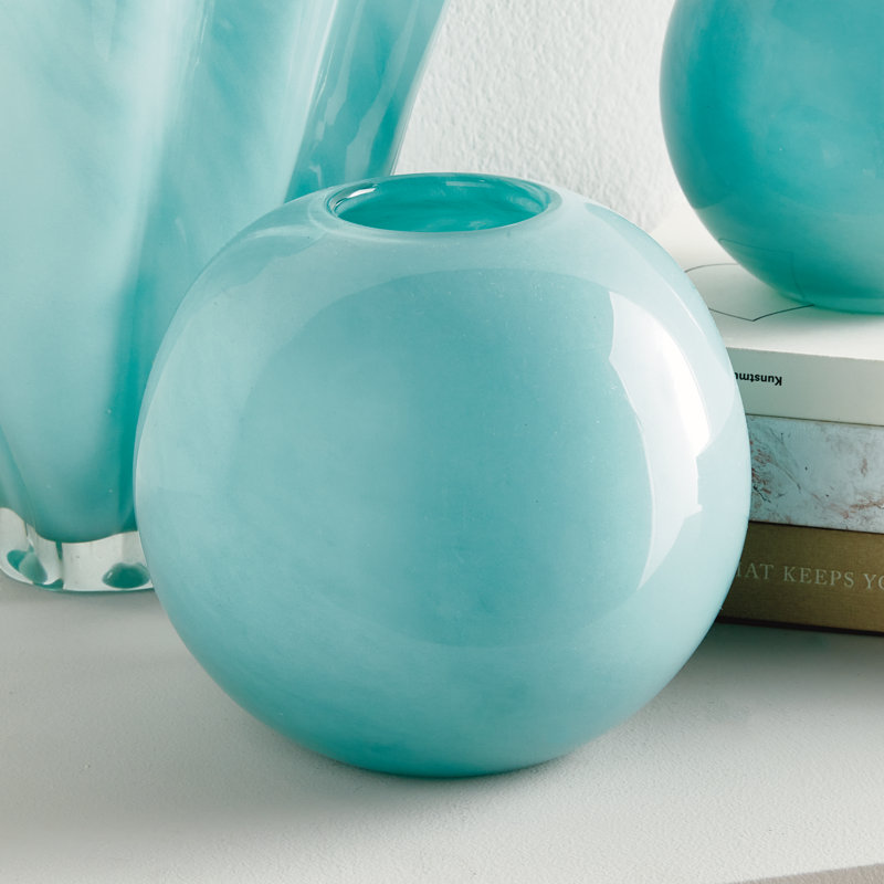 Hamrick Handmade Glass Table Vase, Large