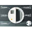 Huldar Glass Flat Wall Mirror