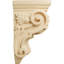 Petit corbeau Acanthus traditionnel l 3 1/2 po x P 4 po x H 7 po (paquet de 6)-91124824