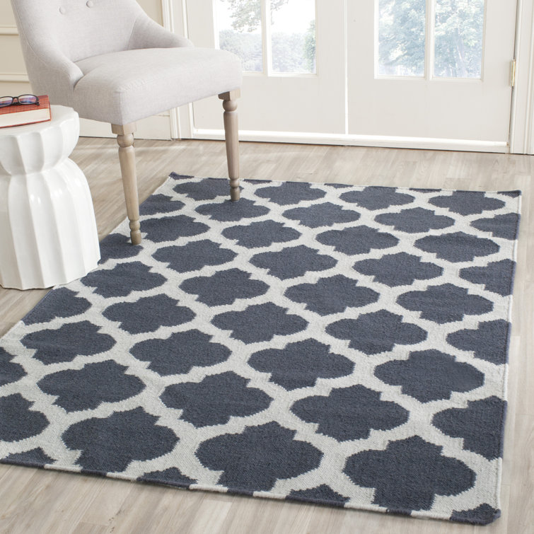 Valenzuela Geometric Wool Hand Woven Area Rug