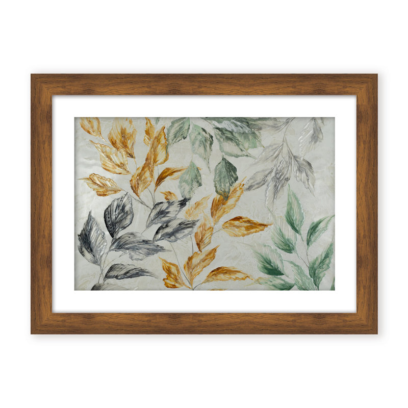 Nature Inspired "Muted Radiance" Canvas Wall Art By , 12" H x 16" W, Framed Print, Black