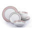Waterside 12pc Star Porcelain Dinner Set with Platinum Rim-24677389