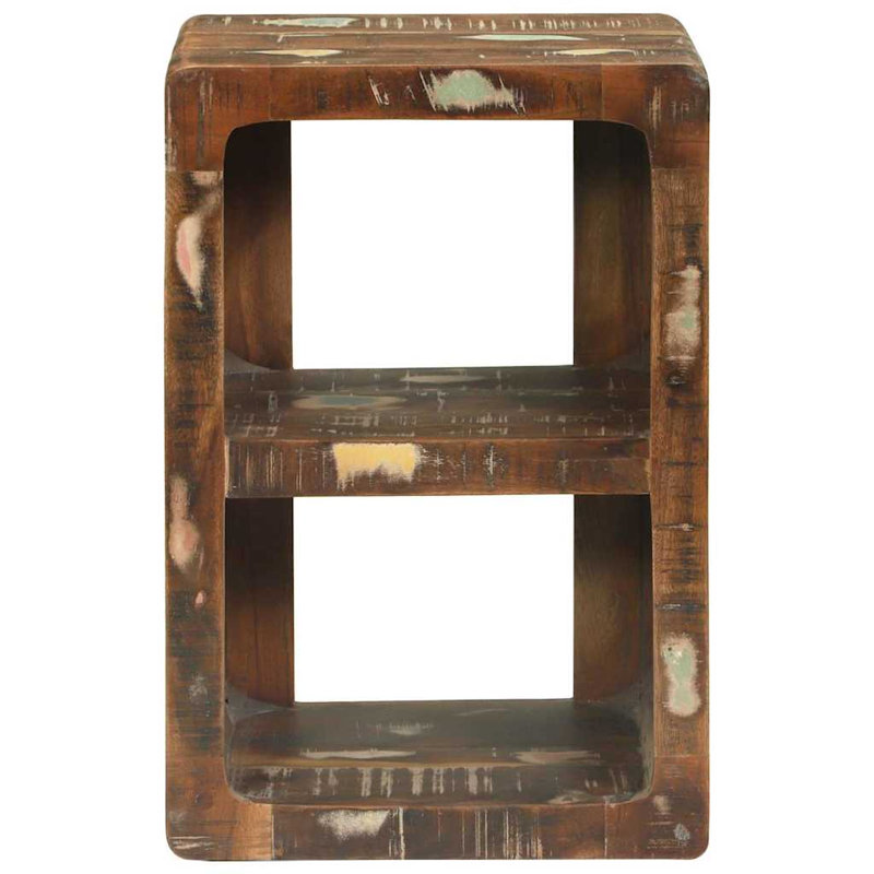  TV Cabinet Multicolour 36 X 30 X 54 Cm Solid Reclaim Wood, Multicolour