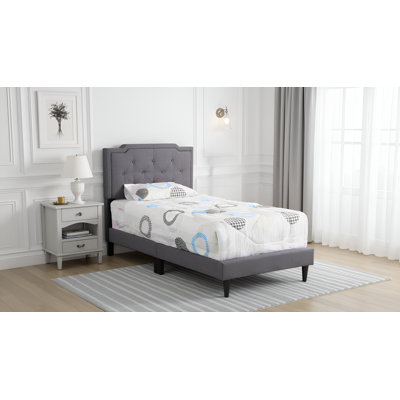 Getafe Gray Twin Bed