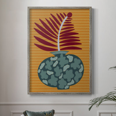 Reproduction encadrée Snappy Botanical II - bois massif