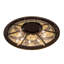 Plafonnier encastré 12 lumières 75,5 po Fleur-de-lis