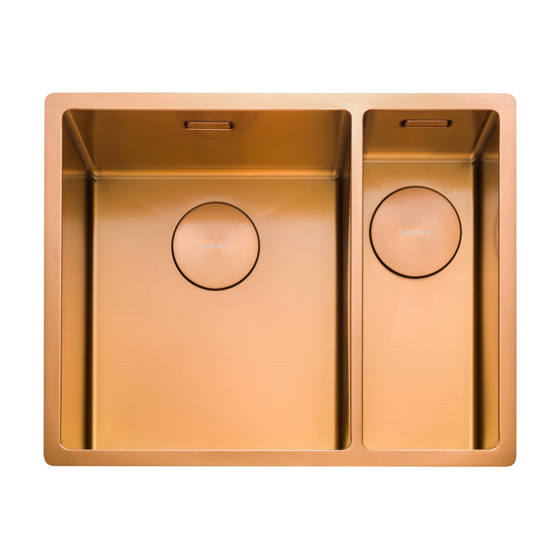 1.5 Bowl Undermount/Inset Kitchen Sink, Copper