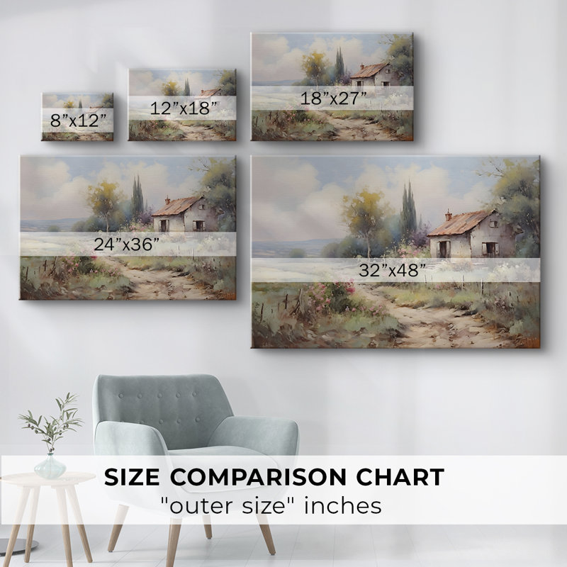 Paysages rétro-dxlviii, 32 x 48