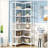 White Corner Bookcase