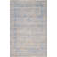 Transitional Silver/L. Blue Area Rug