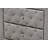 Caden Jonesy Gray Fabric Upholstered 2-Drawer Wood Nightstand-1525636489