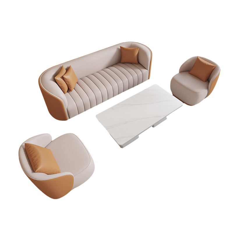 Lis, Orange, blanc cassé