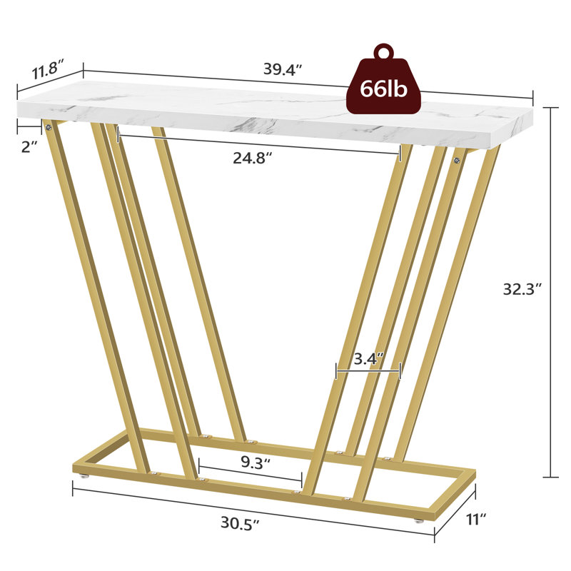 Bayless 39.4" Console Table
