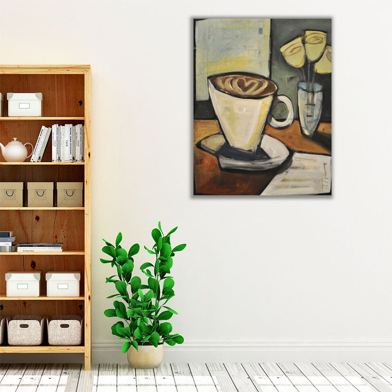 Java Love - Canvas Print Wall Art, 20" H x 16" W