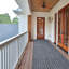 Runner Rug Hallway Non Slip Rubber Back Custom Size As Carpet Doormat Throw Rug Grey Striped_1-208158358