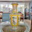 Yellow Hexagonal Porcelain Vase