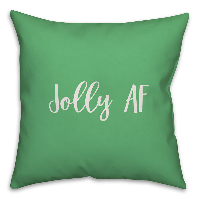  Coussin Jolly AF, Vert clair, Housse de coussin