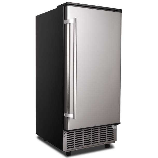 EdgeStar 25 Lb. Daily Production Crescent Ice Built-In Ice Maker ...