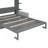 Queen Size Wall-Mounted Murphy Bed with Sofa and Hidden Storage