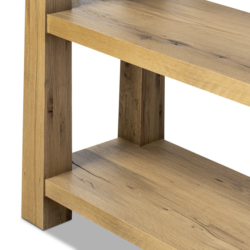 Boris Bookcase - Aged Natural Oak