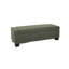 Banc repose-pieds, repose-pieds rectangulaire avec rangement caché-540774147