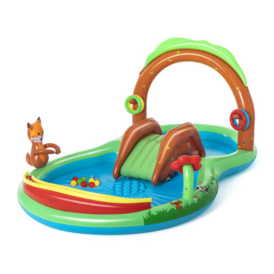 Free Form Kiddie Pool 130cm H x 295cm W x 199cm L